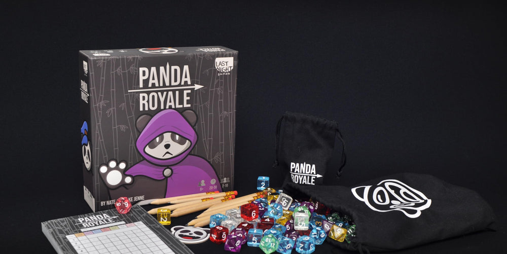Last Night Games Panda Royale group play scene showing social interaction and engagement.