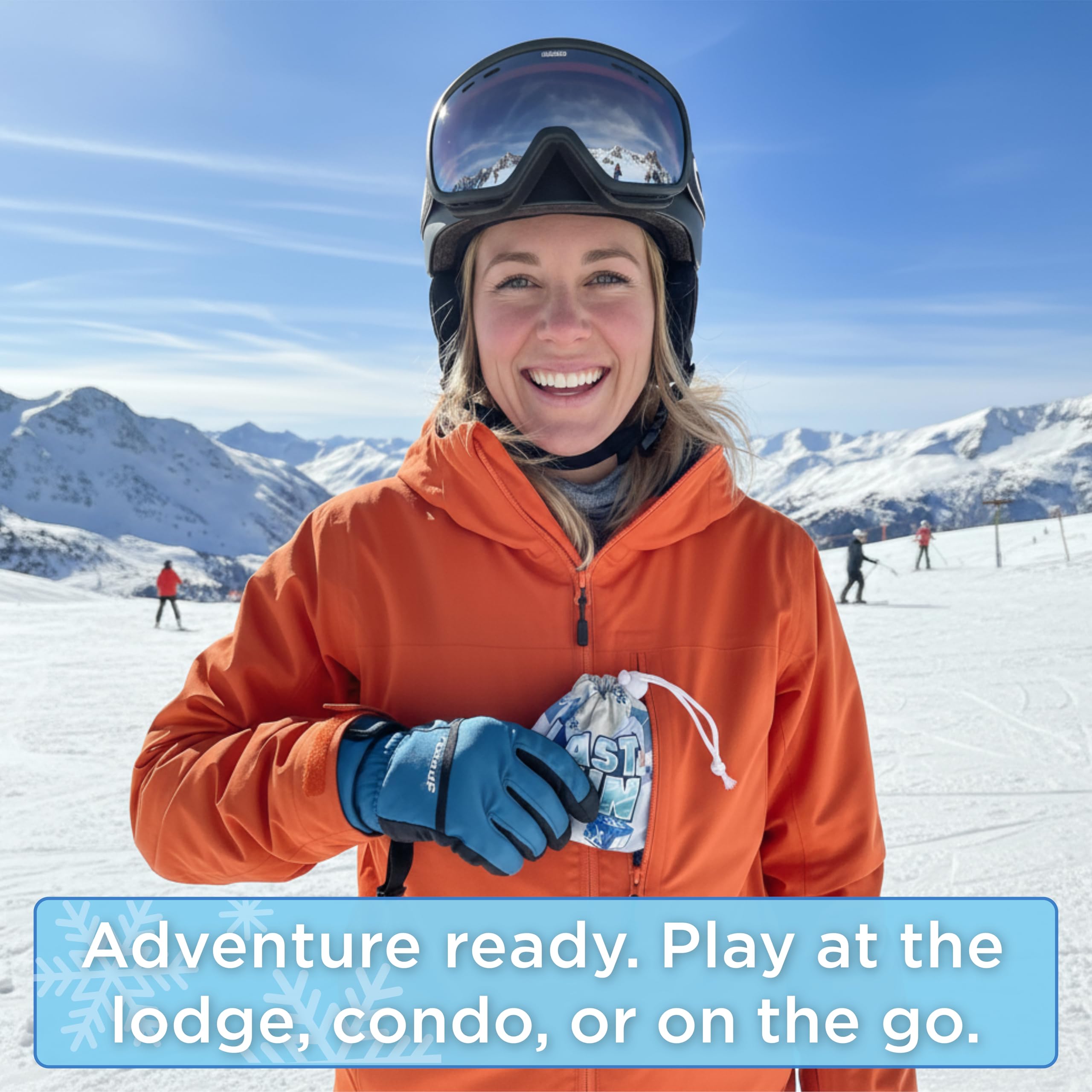 Last Run compact travel game for winter getaways