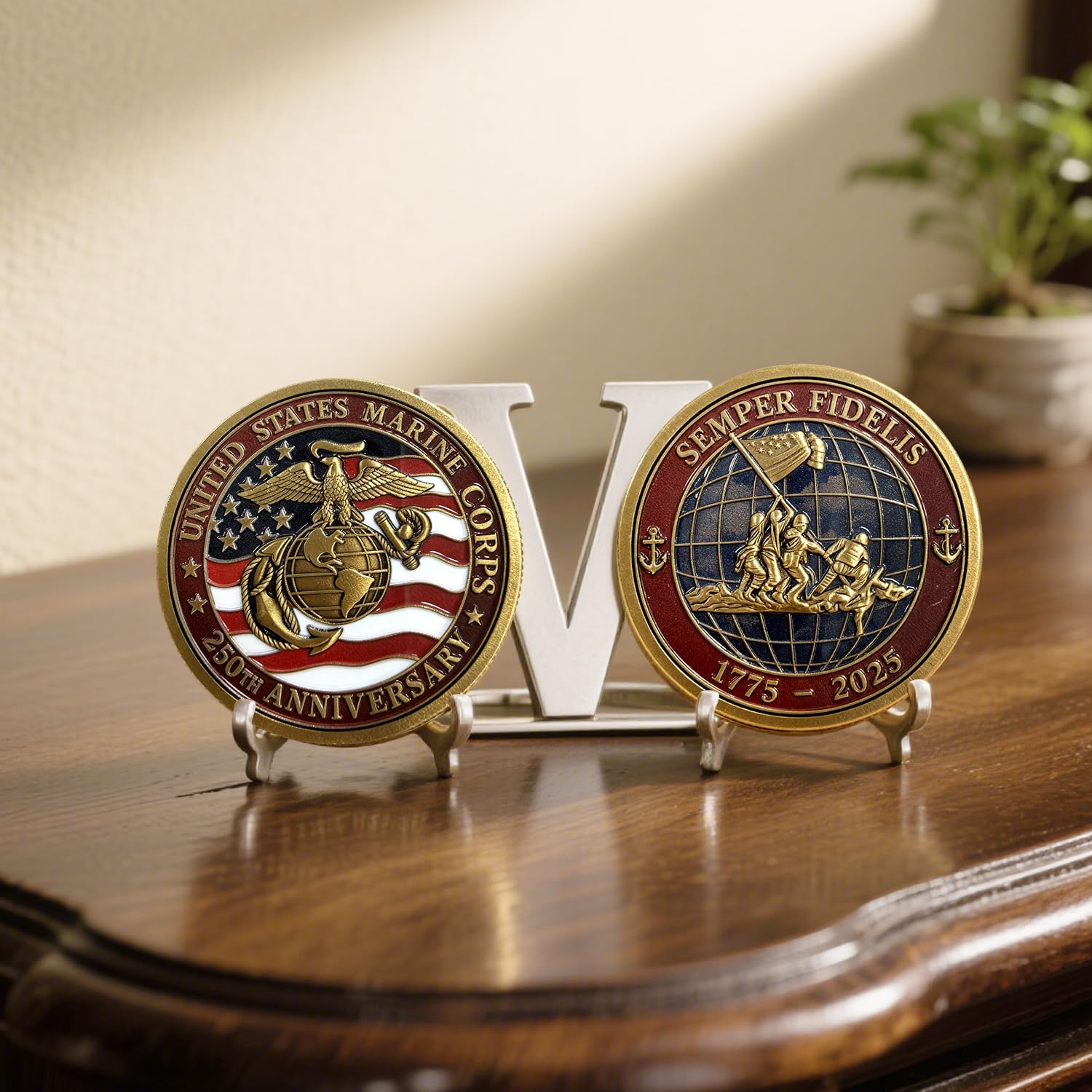 Lastikor 250th Anniversary Coin, back view, premium keepsake for collections and gifting