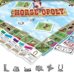 Late for the Sky Horse-Opoly breed facts included during play