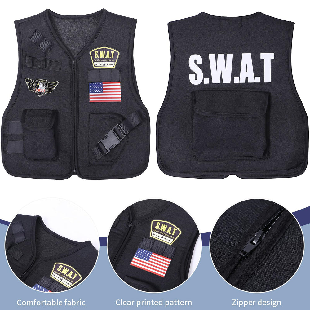 Latocos SWAT belt, holster, and baton ready for action scenes