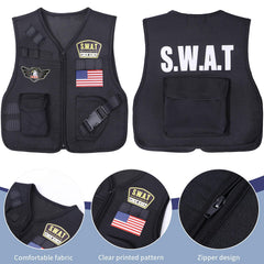 Latocos SWAT belt, holster, and baton ready for action scenes