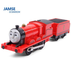 LATUROP James train car shown with connectors for expanding train sets