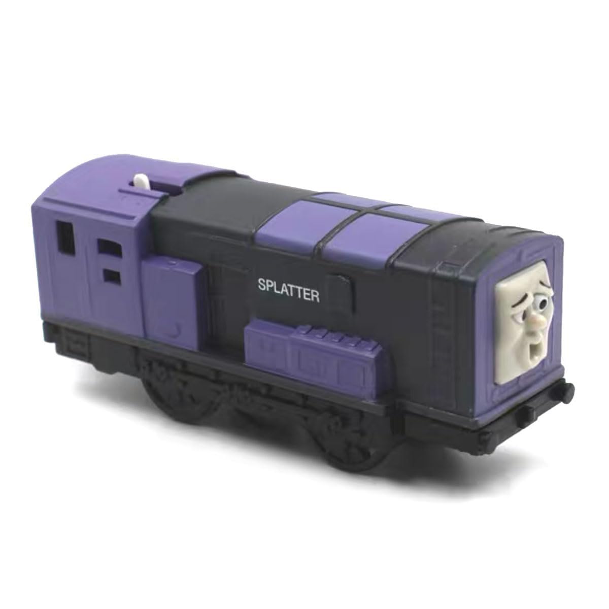 LATUROP Thomas train engine with splatter livery for durable, imaginative play.