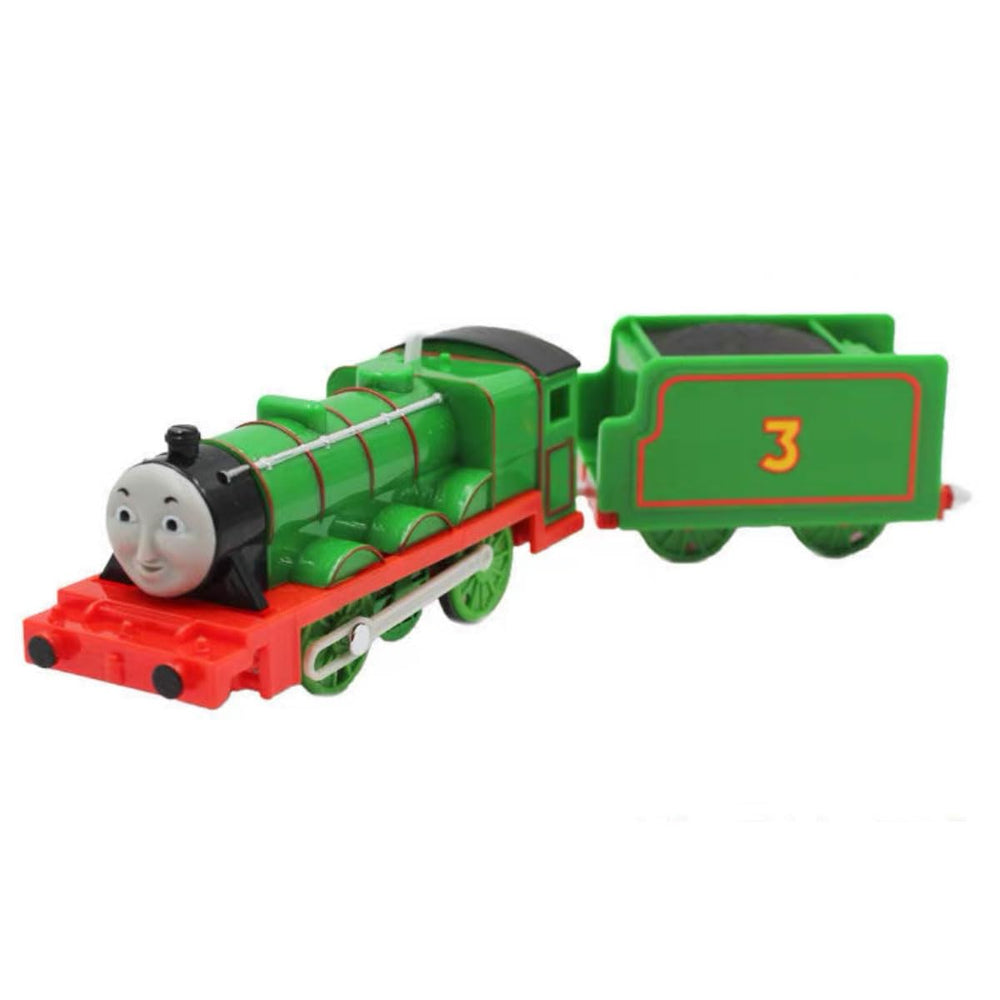 LATUROP Thomas engine with glide wheels for smooth imaginative play.