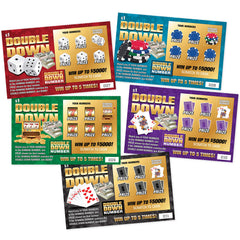 Laughing Smith fake winning tickets close-up for convincing casino night pranks