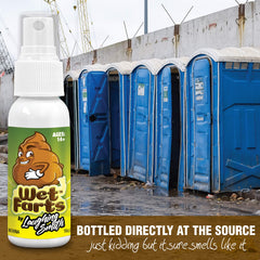 Laughing Smith non-toxic formula label, emphasizing safety while delivering robust stink.