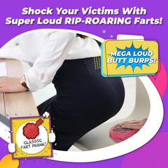Laughing Smith durable rubber cushion designed for long-lasting prank sessions.