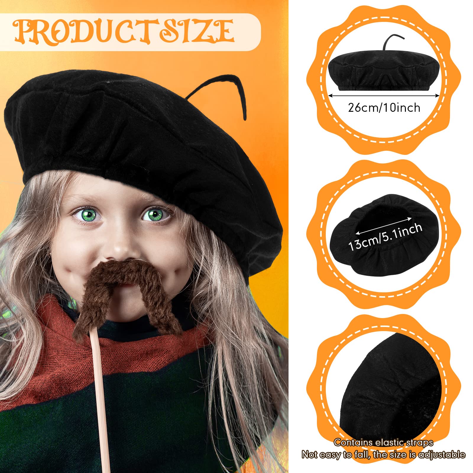 Laumoi painter hats bulk set ideal for group activities and sharing.
