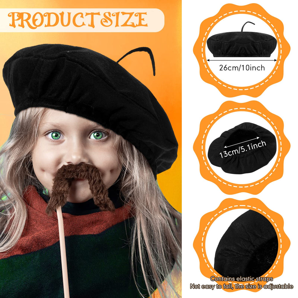 Laumoi painter hats bulk set ideal for group activities and sharing.
