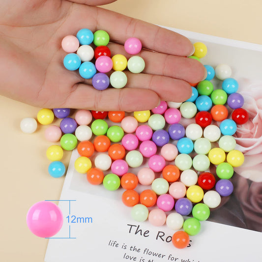 Laviesto red 12mm acrylic marbles ideal as replacement game pieces
