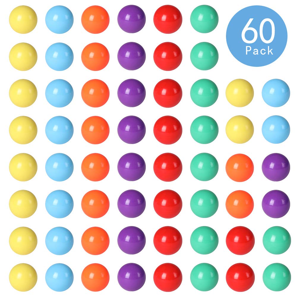 Laviesto six-color marble set with 10 pieces per color for multiplayer play.