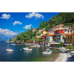 Lavievert 1000pc Lake Como puzzle pieces promote family bonding and focus.