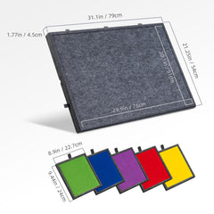 Lavievert dust-proof cover keeps puzzles safe during breaks and storage.