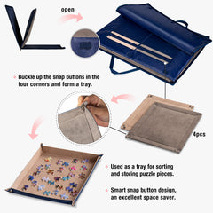 Lavievert four-sorting-trays sort pieces quickly for smoother play.