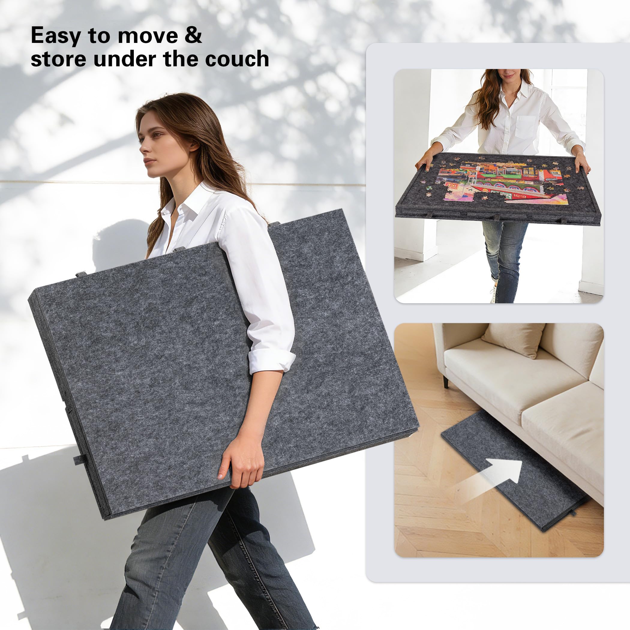 Lavievert gift-ready puzzle board ideal for family puzzle nights.