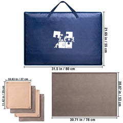 Lavievert non-slip-surface keeps puzzle pieces in place during assembly.