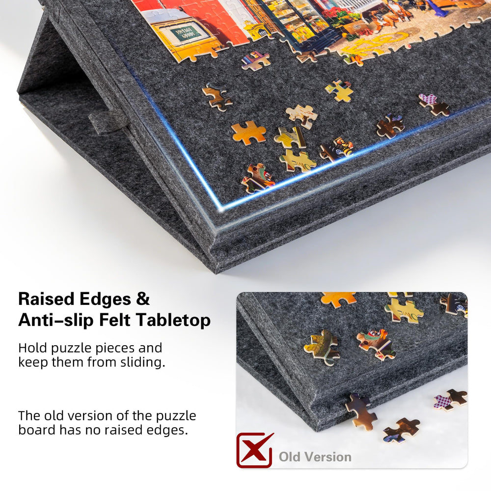 Lavievert portable puzzle table for easy setup anywhere in the home.