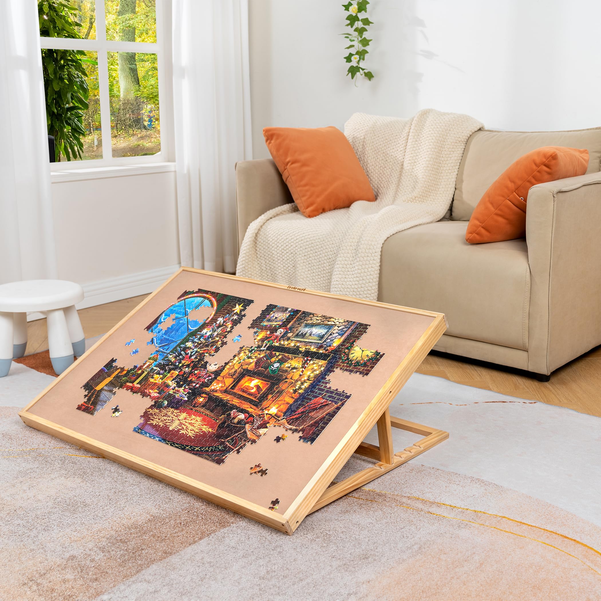 Lavievert premium pinewood construction provides durable, sturdy support.