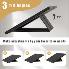 Lavievert puzzle board eight drawers organize puzzle pieces efficiently.