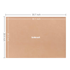 Lavievert puzzle board covered in soft flannelette protects pieces and reduces shifting.