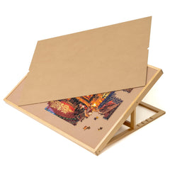 Lavievert tilting puzzle board with adjustable angles for comfortable long sessions.