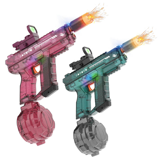 Lawdiey electric water gun with 800ml tank ready for outdoor battle.