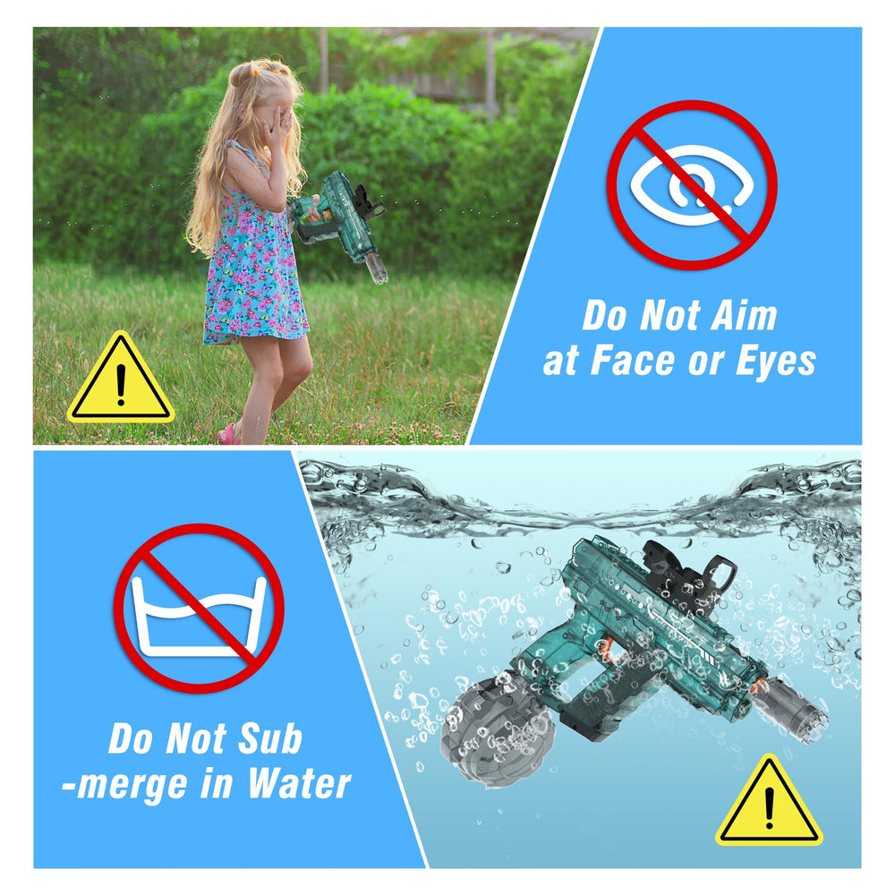 Lawdiey water gun splash-resistant design suitable for outdoor use