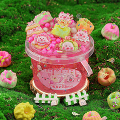 LAWOHO Cake mold with slime for playful pretend baking.