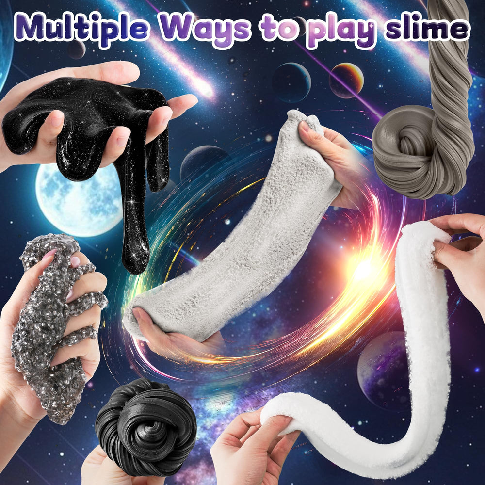 LAWOHO Clear Slime 60ml stretchable slime for squeezes