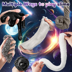 LAWOHO Clear Slime 60ml stretchable slime for squeezes