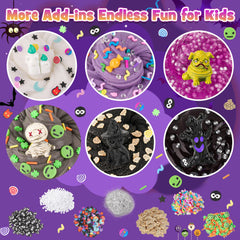 LAWOHO gray butter slime pack offers stretchy, non-stick fun.