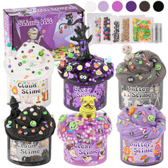 LAWOHO purple butter slime pack ready for imaginative sensory play.