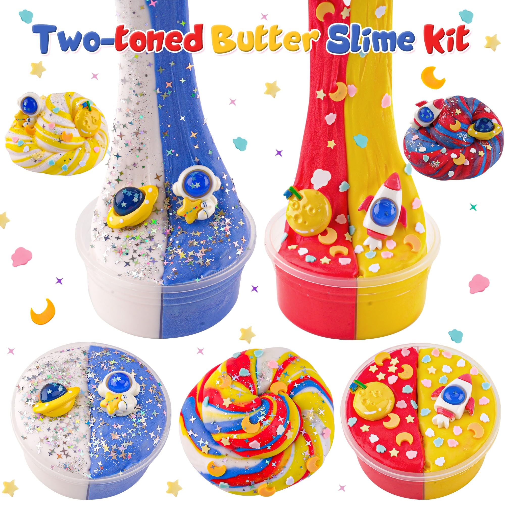 LAWOHO slime add-ins pack for custom galaxy textures
