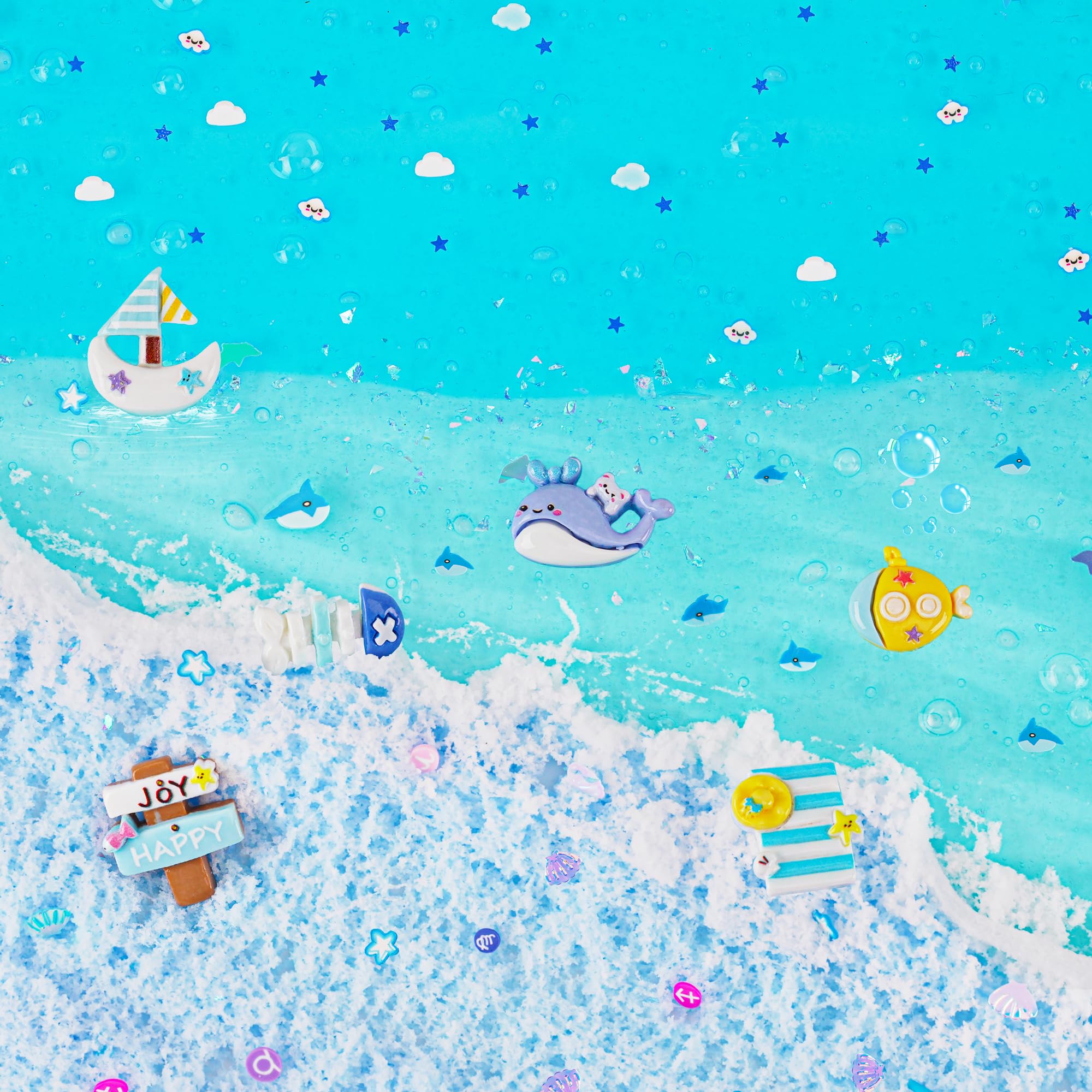LAWOHO Slime Charms Collection lets kids personalize slime with playful decorations.