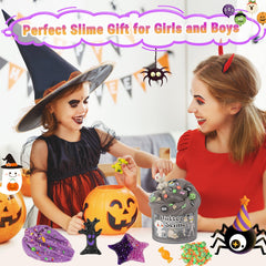 LAWOHO slime kit with six packs designed as fun party favors.