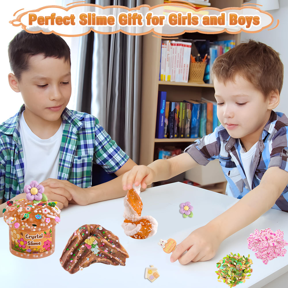 LAWOHO slime party favors present a fun, safe activity for kids' gatherings