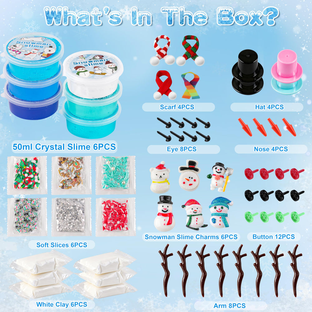 LAWOHO snowman charms for finishing touches