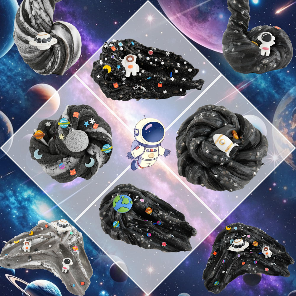 LAWOHO Space Add-ins add crunchy fluffy glitter textures