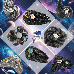 LAWOHO Space Add-ins add crunchy fluffy glitter textures
