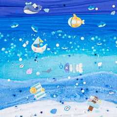 LAWOHO White-Blue Cloud Slime provides fluffy texture ideal for slow, satisfying stretches.