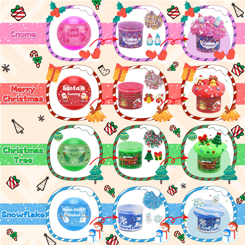 LAWOHO white cloud slime with slow stretch and snowflake-like visuals.