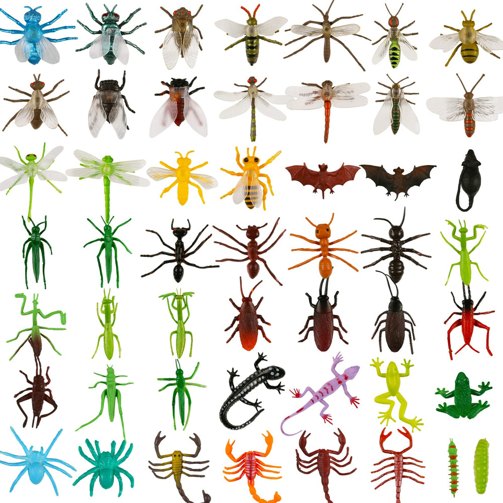 Laxdacee 100 Pcs mini bugs butterfly – colorful decoration for crafts and activities.