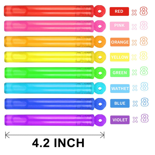 Laxdacee Bubble Wands 4.2-inch size easy grip for kids.