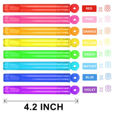 Laxdacee Bubble Wands 4.2-inch size easy grip for kids.