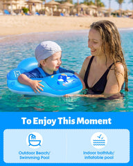 LAYCOL baby float designed for ages 3-36 months and easy to fold.