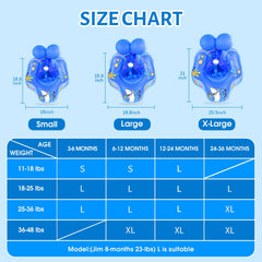 LAYCOL float supports two swim styles: breaststroke and backstroke variations