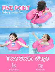 LAYCOL adjustable shoulder straps add stability during pool time