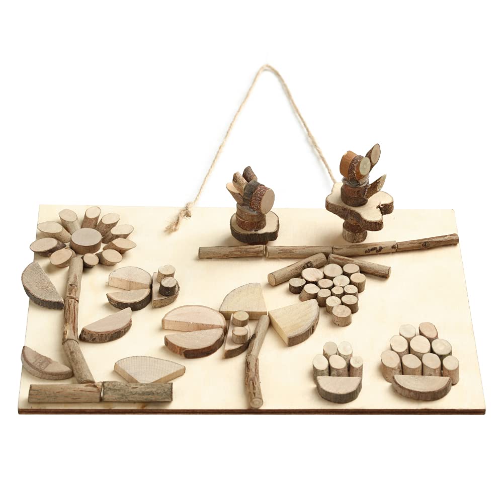 LAZACA wood-shapes-set invites custom designs and personal expression