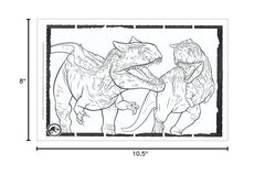 Lazy Days Jurassic World durable soft-cover design withstands travel.